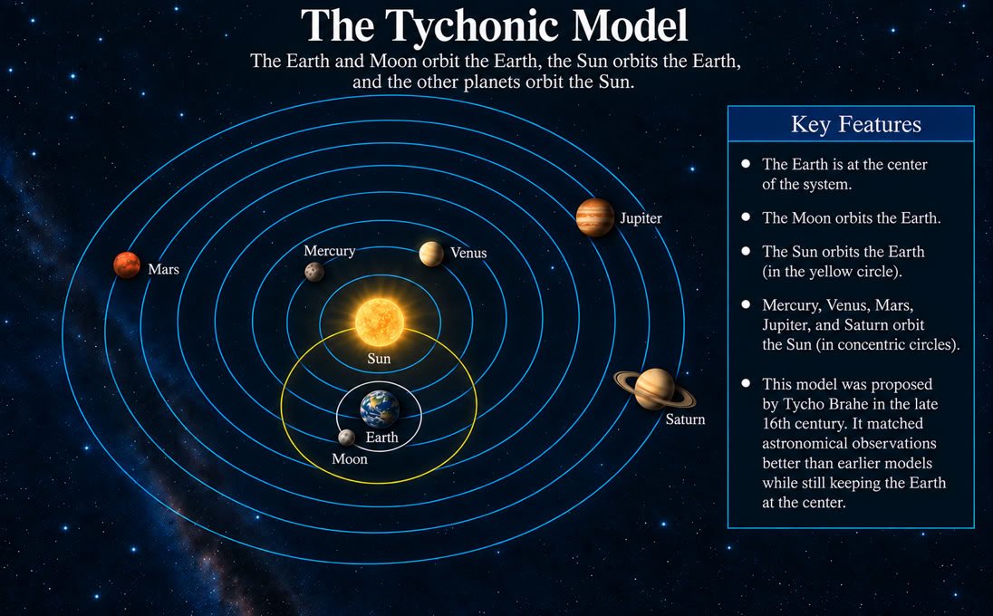The center of mass (not to scale)